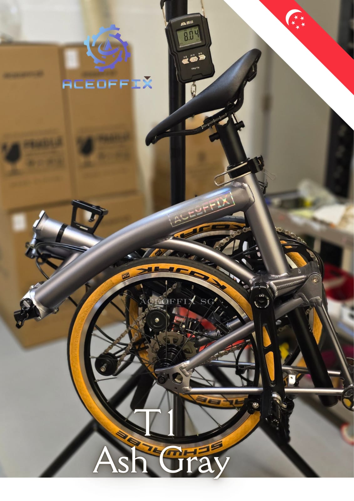 ACEOFFIX T1 ALUMINIUM ULTRA LIGHT 8KG
