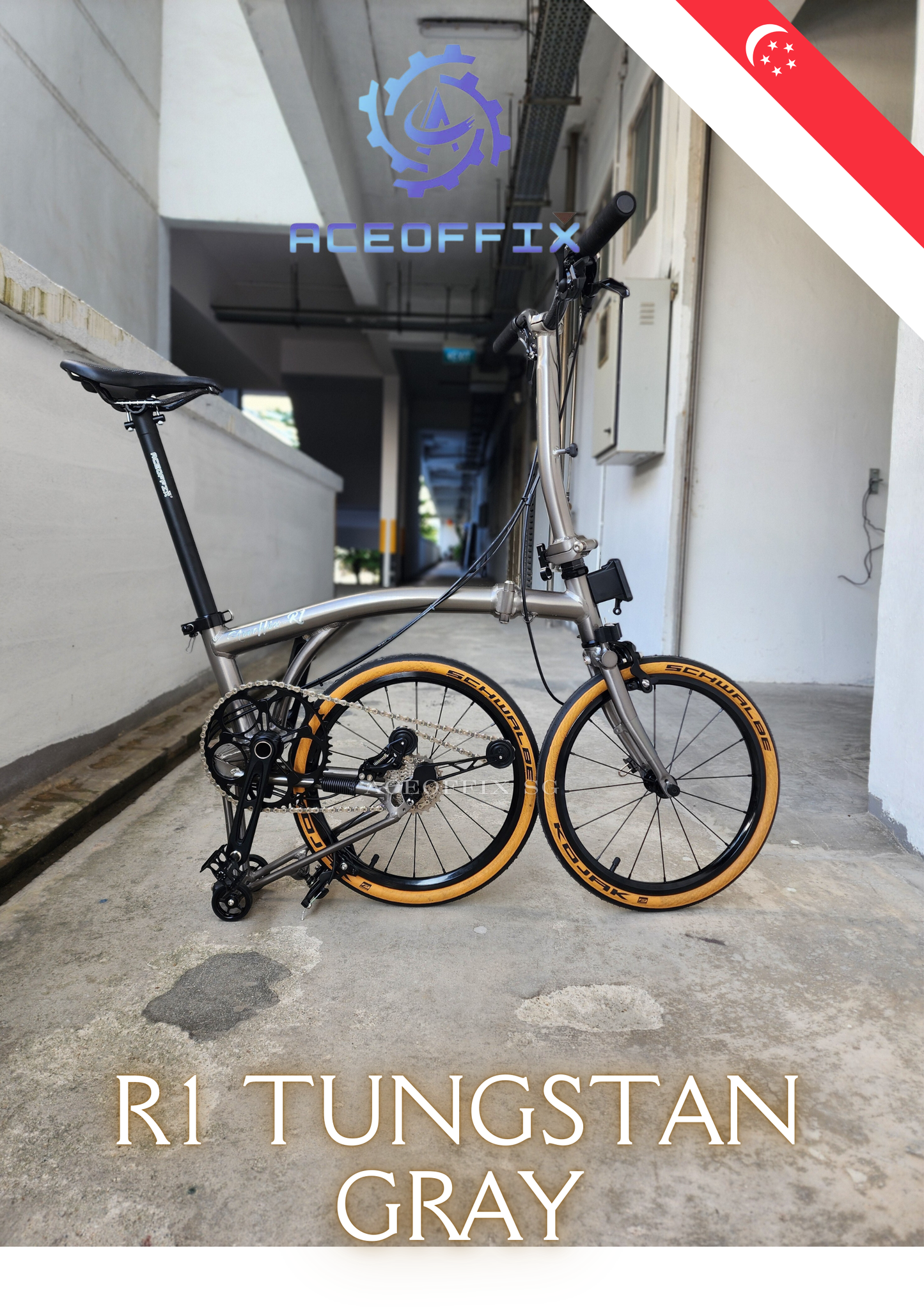 R1 ACEOFFIX 8.2KG ALUMINUM BIKE