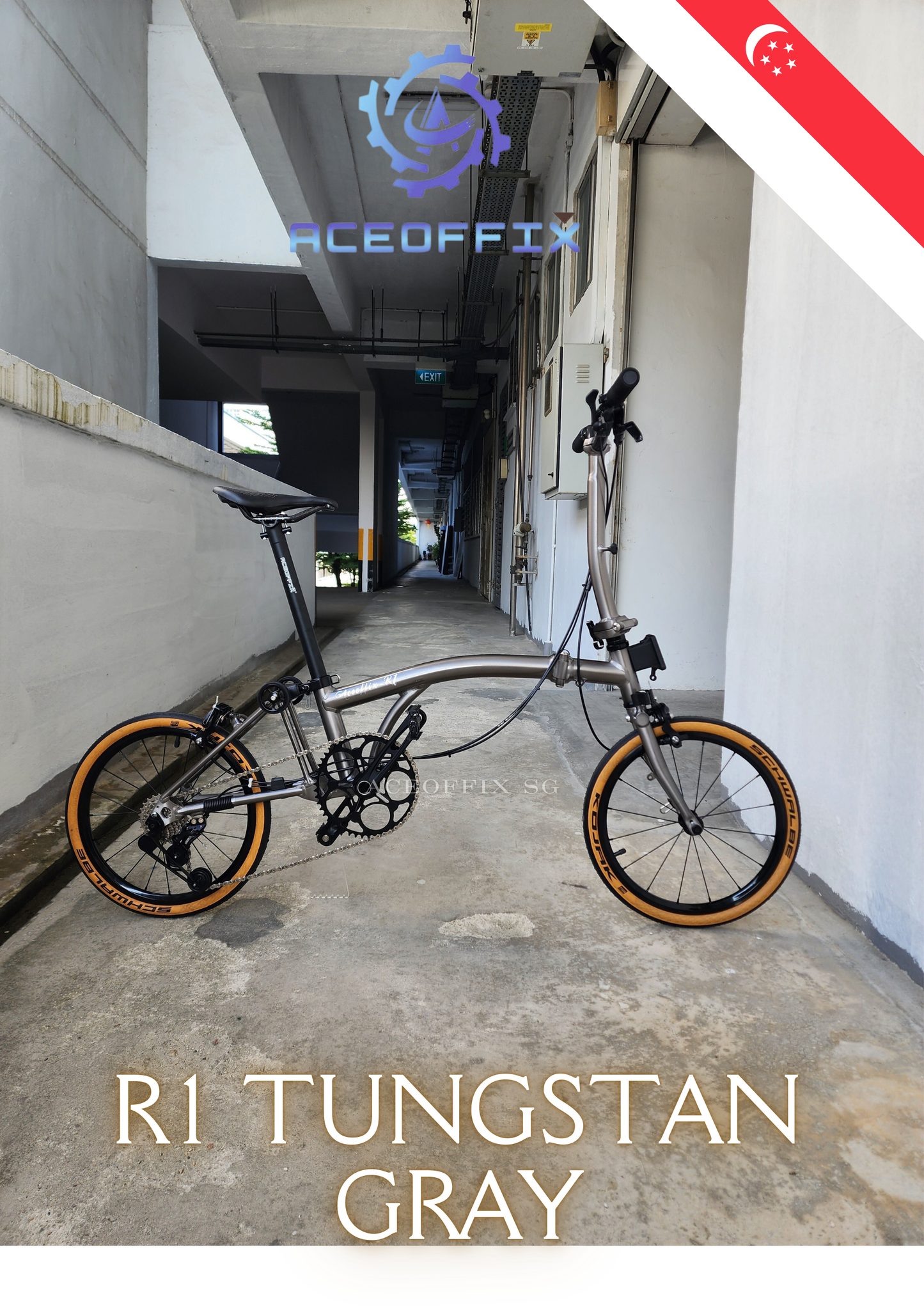 R1 ACEOFFIX 8.2KG ALUMINUM BIKE