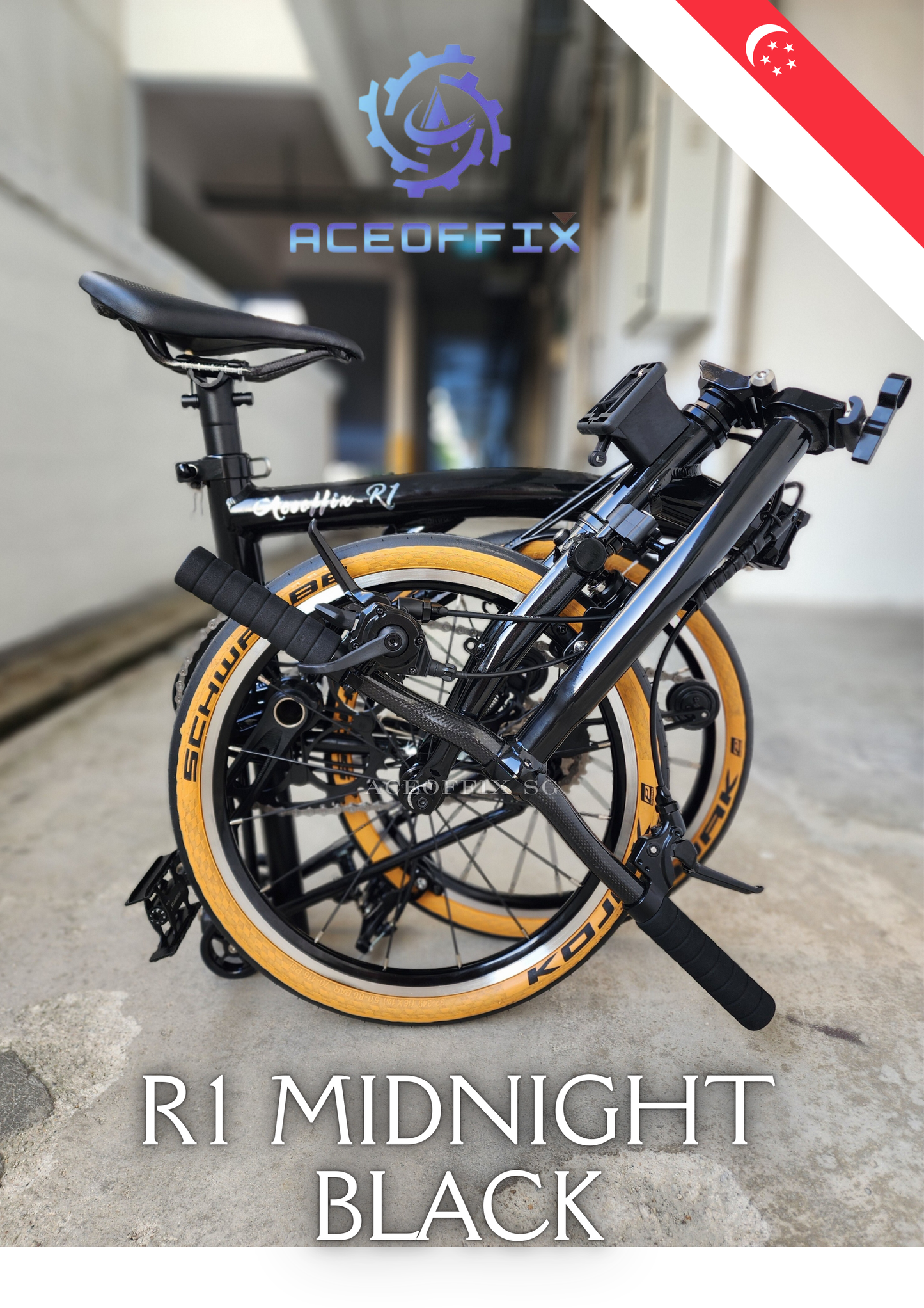R1 ACEOFFIX 8.2KG ALUMINUM BIKE