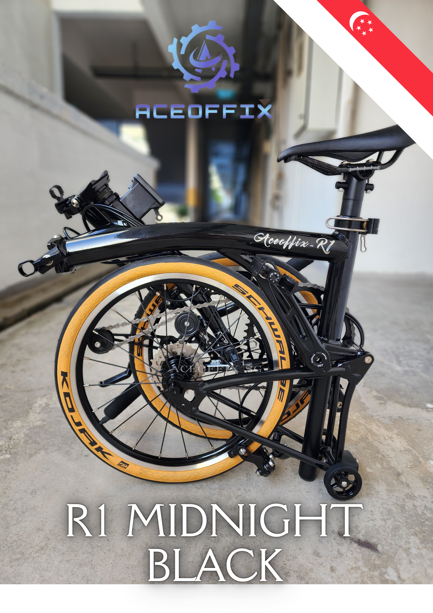 R1 ACEOFFIX 8.2KG ALUMINUM BIKE