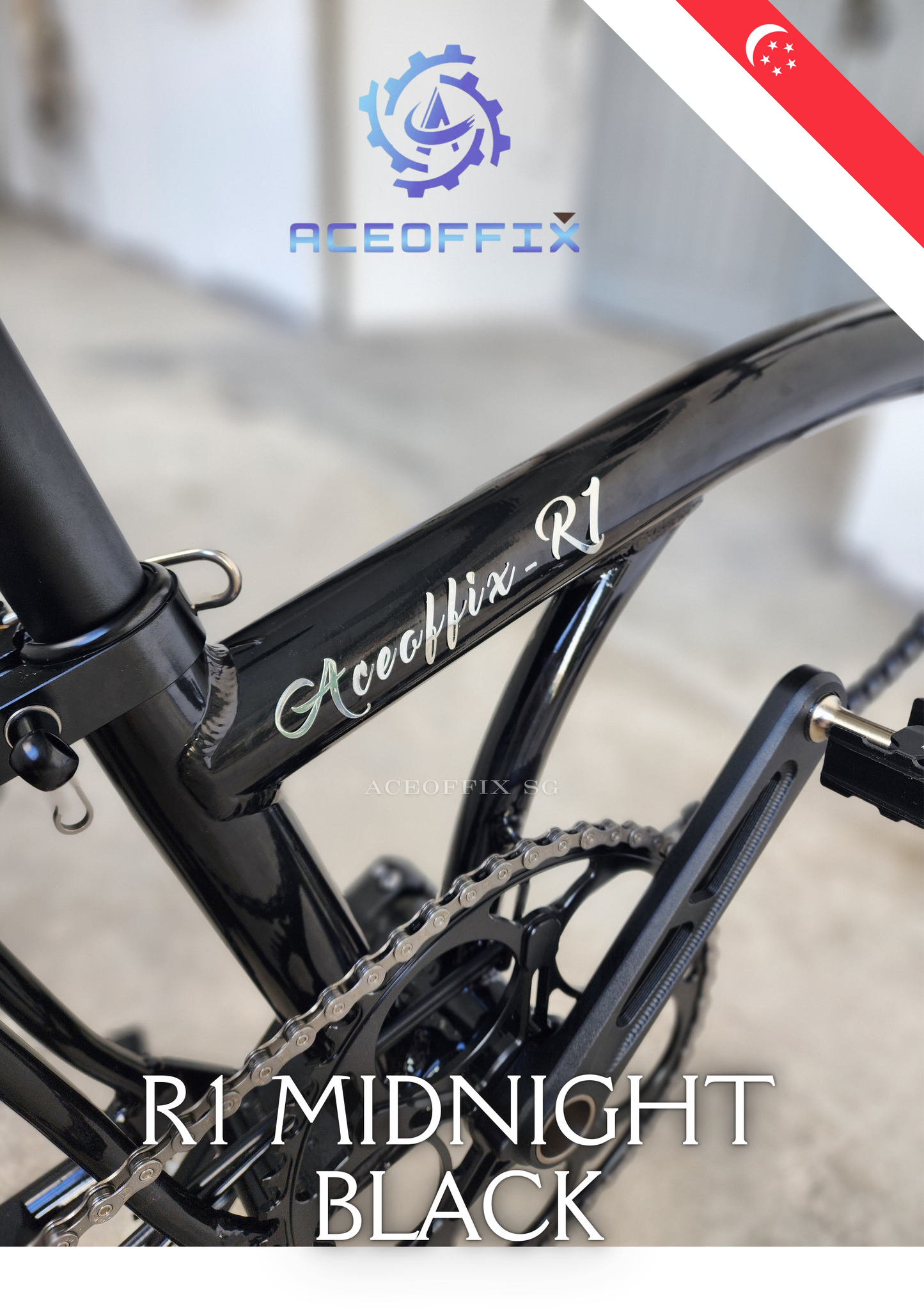 R1 ACEOFFIX 8.2KG ALUMINUM BIKE