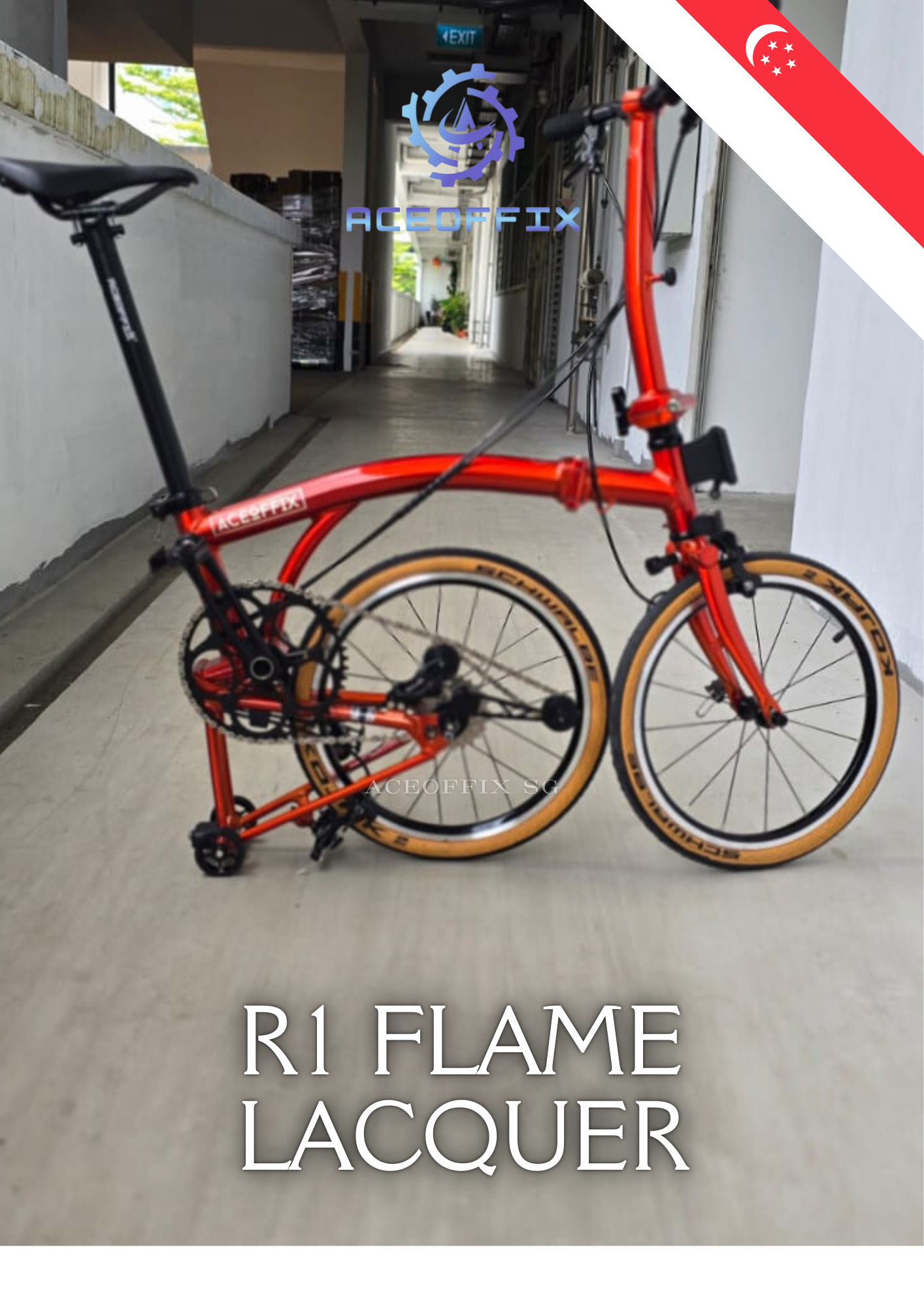 R1 ACEOFFIX 8.2KG ALUMINUM BIKE