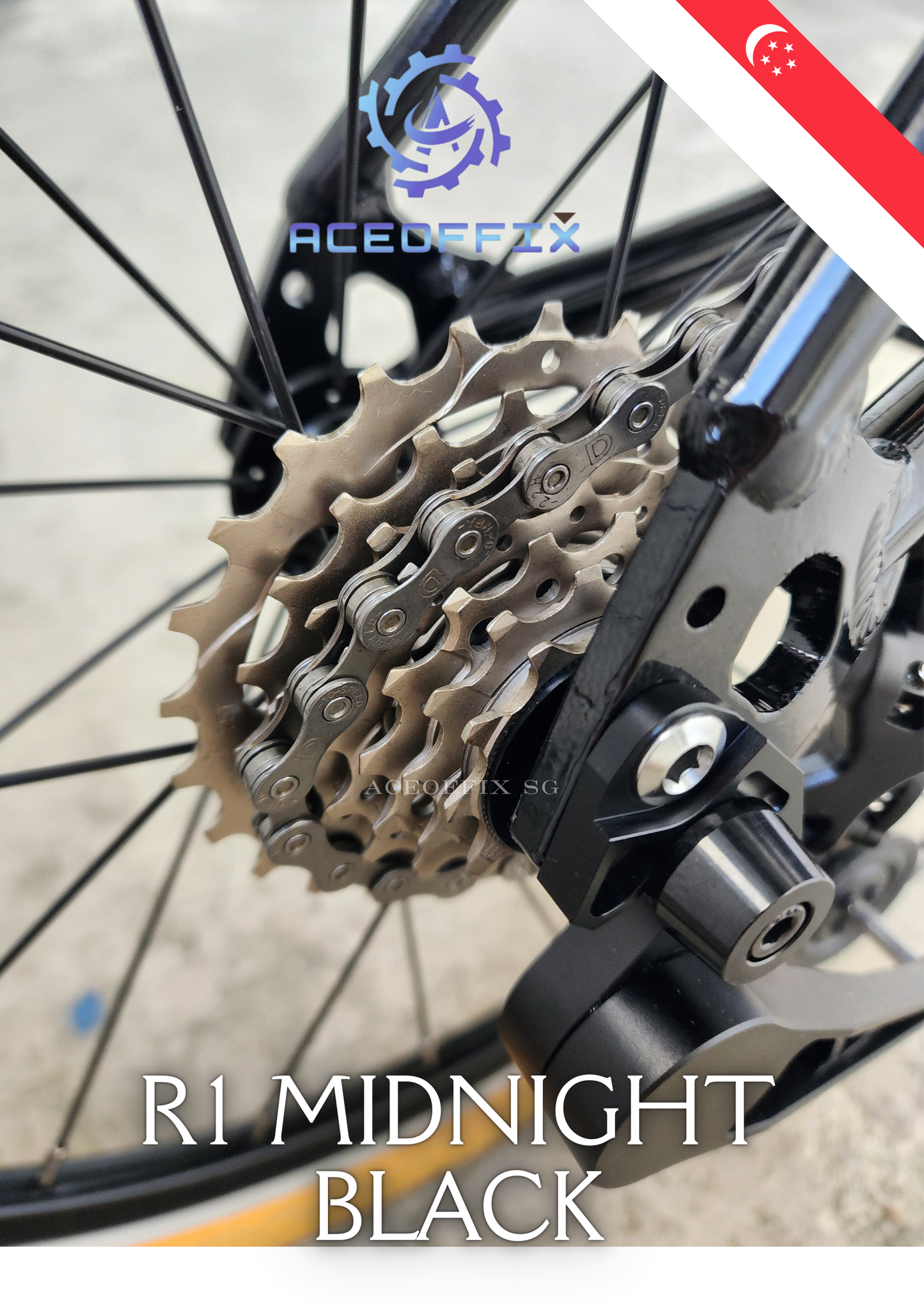 R1 ACEOFFIX 8.2KG ALUMINUM BIKE